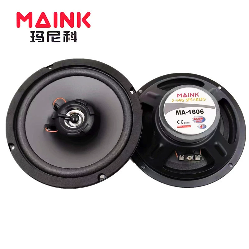 Трансграничный автомобильный завод прямых продаж 6-дюймовый коаксиальный динамик 1606 Автомобильный аудио высокие и средние басы