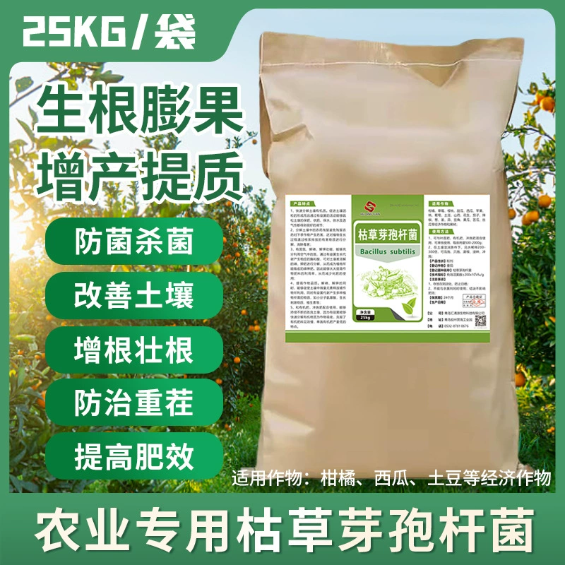 Bacillus subtilis Специальное пробиотическое удобрение для борьбы с болезнями почвы Сельскохозяйственные микроорганизмы Овощи Фрукты и овощи