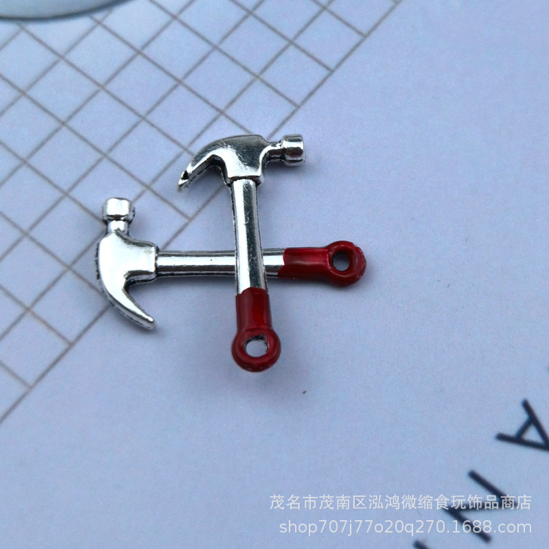 Dollhouse bebé casa accesorios modelo en miniatura soldado apoyos caja juguete traje simulación reparación de herramientas para niños