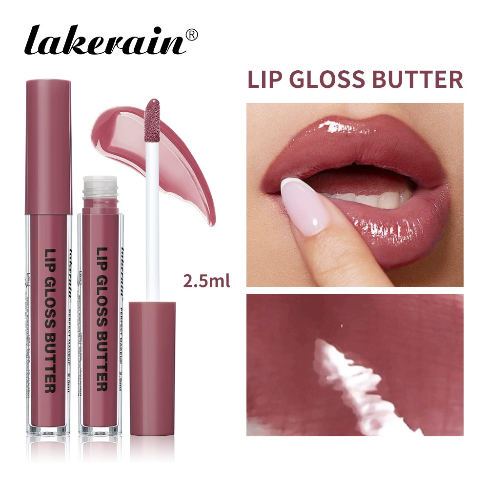 Трансграничное lakerain сливочное блестящее блеск для губ