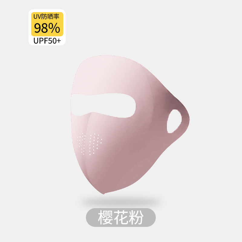 2025 máscara solar multifuncional para proteger la cara, protector de cuello, protector de ojos, máscara de esquina de ojos de hielo transpirable, máscara delgada