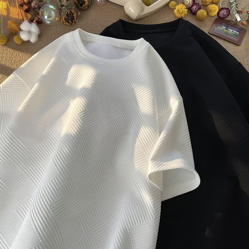 Bolso con cuello geométrico dividido en la espalda Blanco