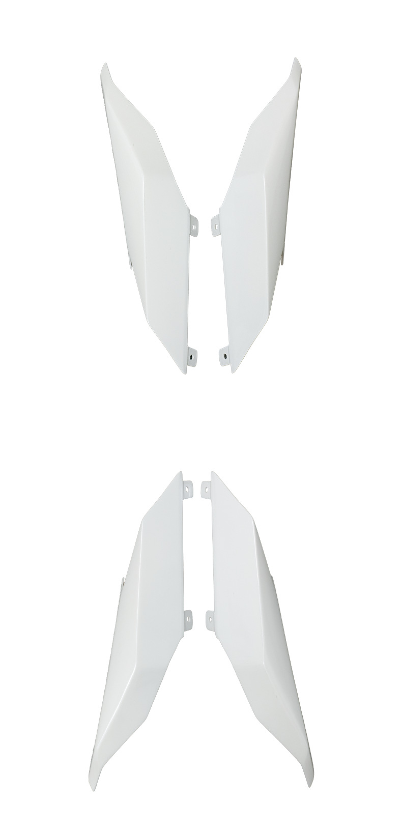 Applicable Kawasaki ZX-4R ZX-25R/SE ZX-4RR rear tail aft fairing spoiler aft wing fitting