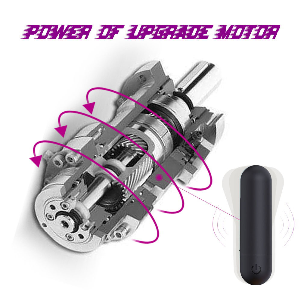 Wireless Bullet Vibrator For Couples 10 Frequency Massage Egg_voghion.com