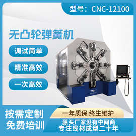 【源头工厂】12-100无凸轮弹簧机3.0-10.0MM新能源铜排铝排设备