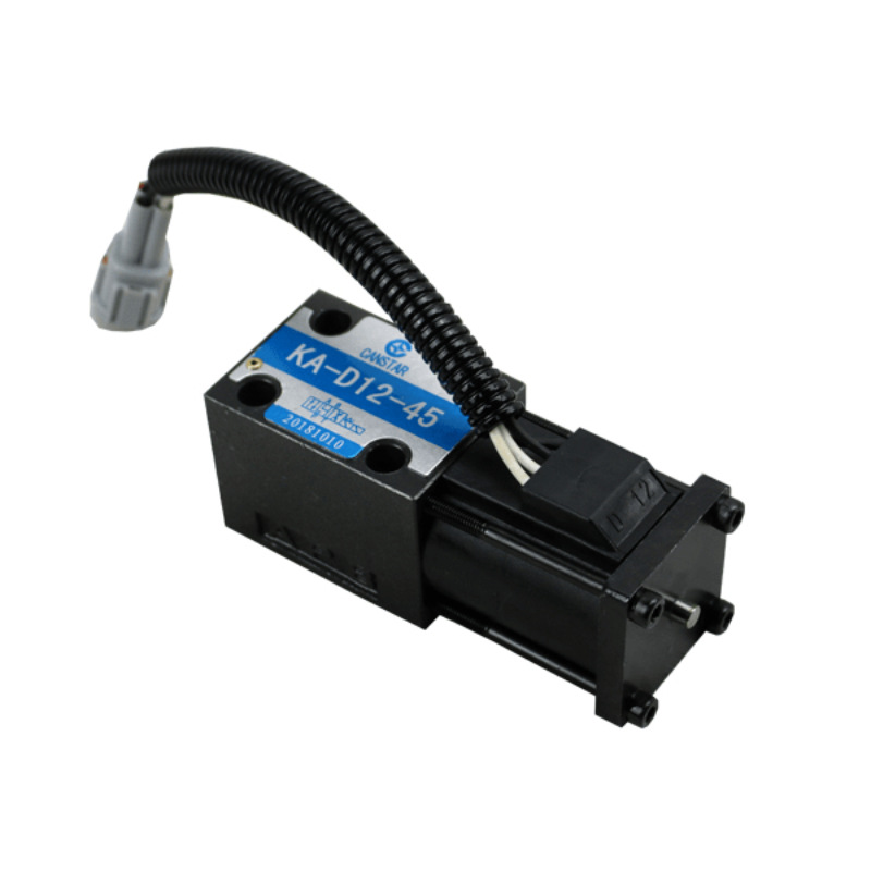 91A28-10010 válvula solenoide de desplazamiento adaptada a Mitsubishi carretilla elevadora nuevo 12V válvula de desplazamiento neumático de acessorios de onda