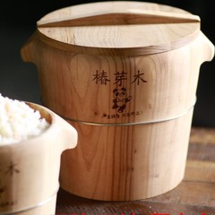 香椿の木の蒸し器の蒸し器の樽のご飯の家庭用の蒸し器のレトルトの蒸し器の商用の大きいサイズのお酒の米の桶のご飯の蒸し器