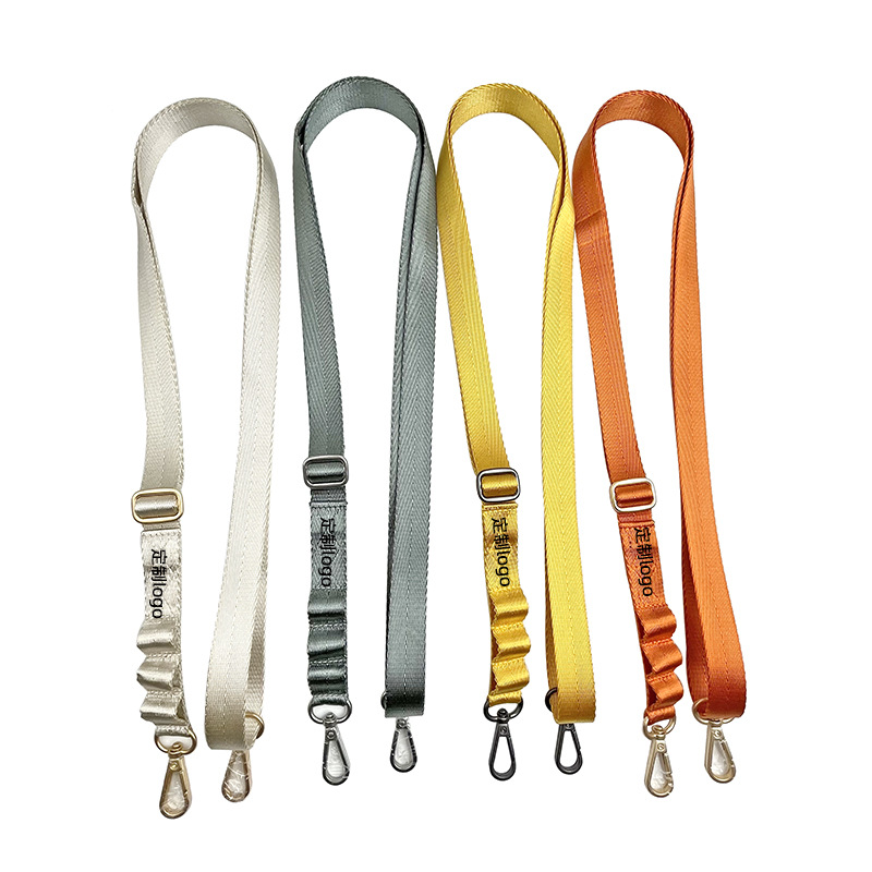 Cordón de nylon para teléfono móvil transfronterizo al por mayor, cordón de mensajero, correa ajustable, cadena de teléfono móvil LOGO ajustable desmontable