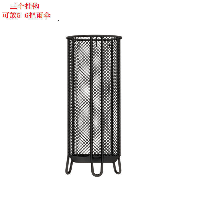 雨伞收纳架雨伞桶家用门口放伞架子商用挂伞沥水伞架置物架大容量|undefined