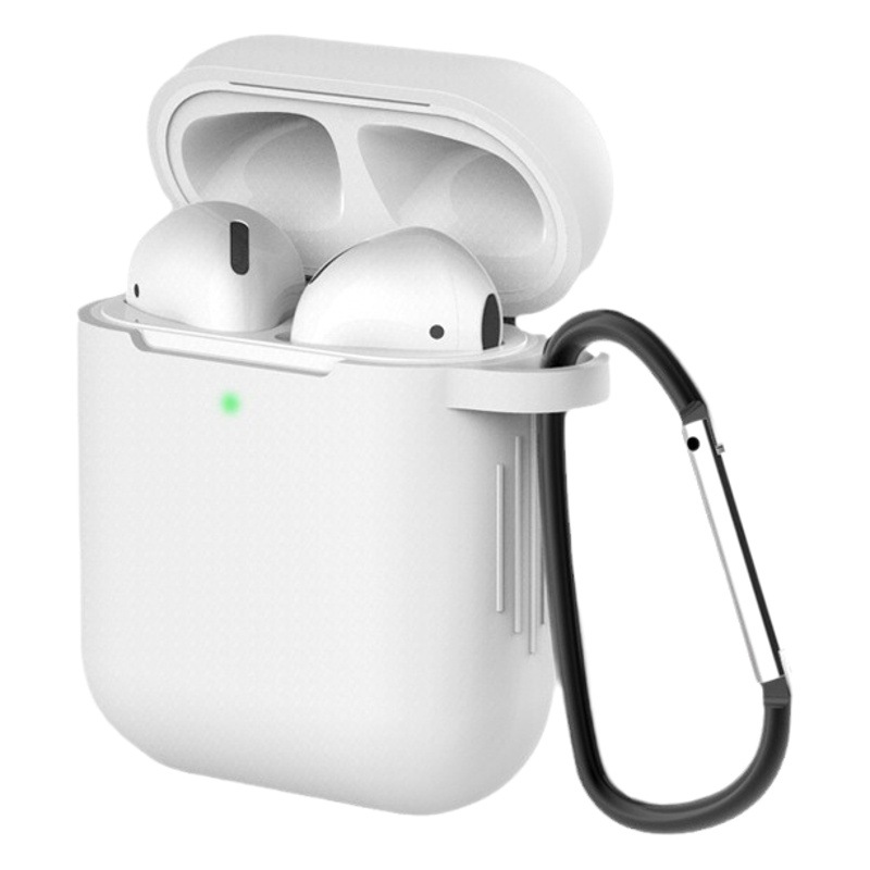 Aplicable a Apple aripods1/2 Generación Universal auricular caso funda protectora de silicona inalámbrico Bluetooth auricular caso funda protectora