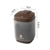 Brown [Wood Grain Toothpick Holder]