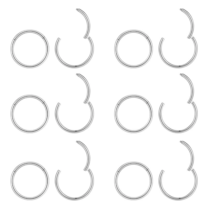 Metal lip piercing, earrings, wholesale