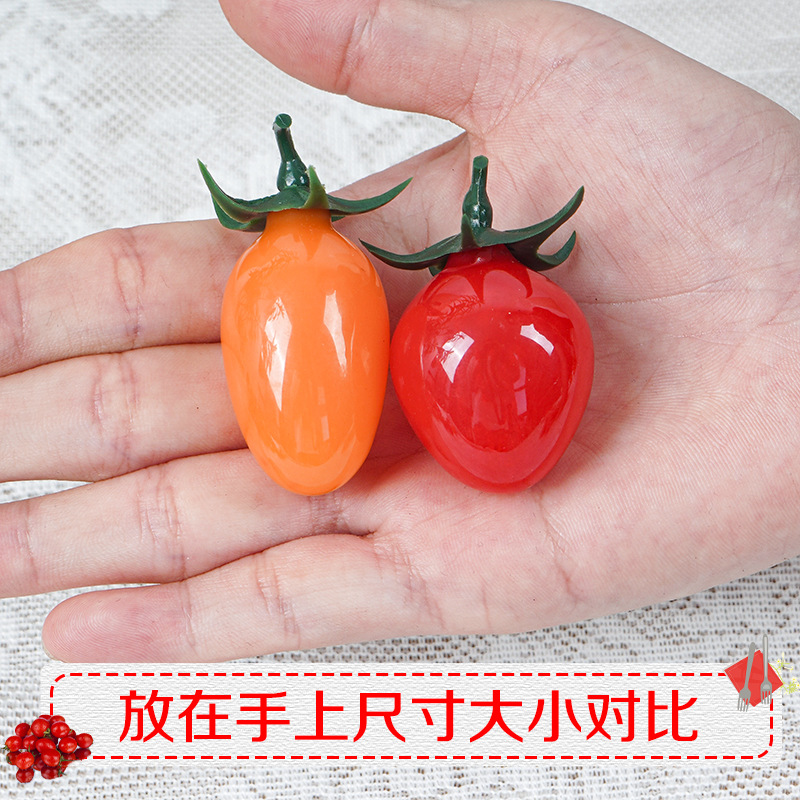 Simulation virgin fruit fake small tomato model fruit