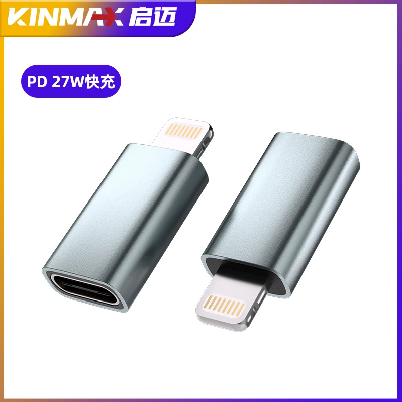 Адаптер Lightning→USB‑C серии FA/FD, интерфейс L↔C, до 27 Вт быстрой зарядки, 480 Мбит/с