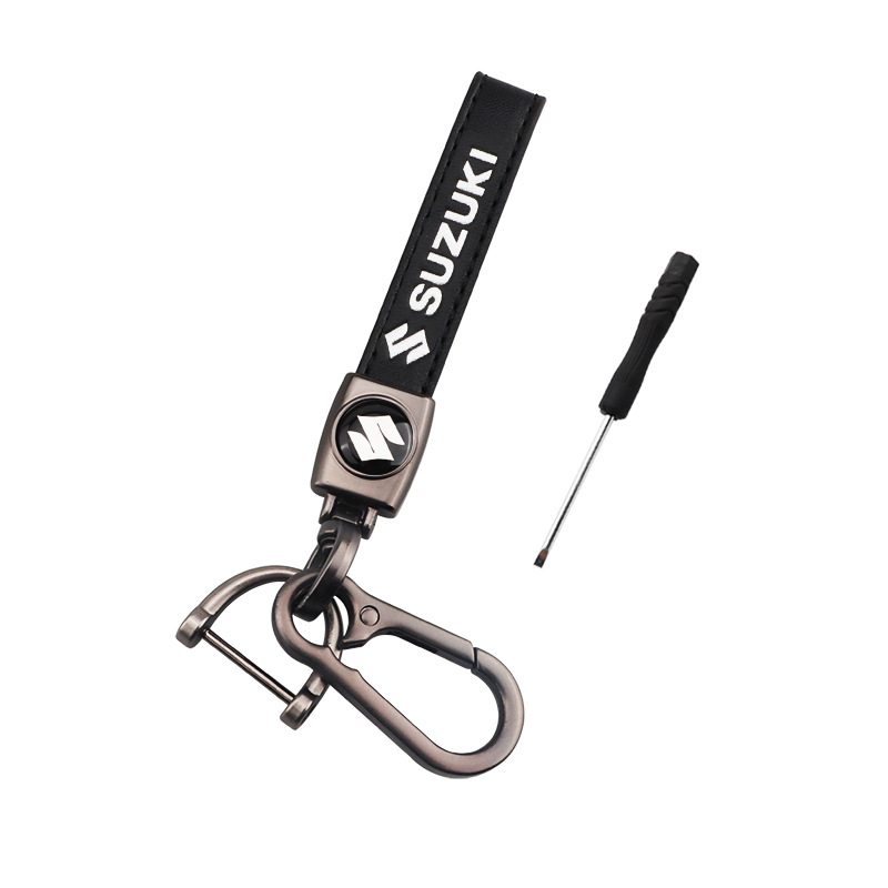 [드립 가죽 키 체인]-스즈키