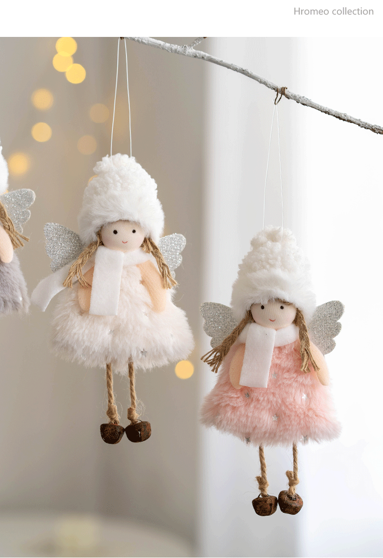 Christmas Sweet Doll Cloth Party Hanging Ornaments 1 Piece display picture 2