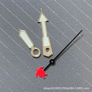Watch accessories watch needle green luminous turtle seconds fish seconds suitable for nh35 nh36 4r 7s Japanese automatic movement