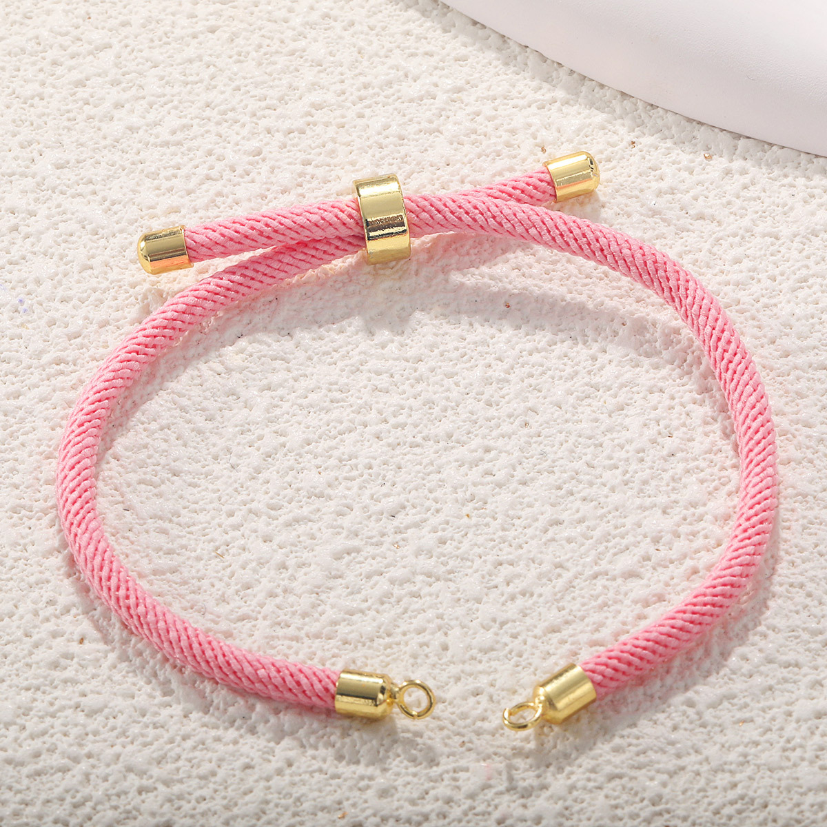 5g Weight Rope Jewelry Making Type DIY Jewelry Accessories Classification 1 Piece Quantity Milan bracelet, Copper Material Solid Color Pattern Plating Design Simple Style Style 1 Piece Milan Bracelet Copper Jewelry Accessories 2