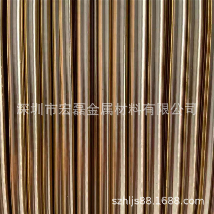 厂家直供H65黄铜棒H62黄铜圆棒方棒六角棒精密无心磨拉花滚花滚牙