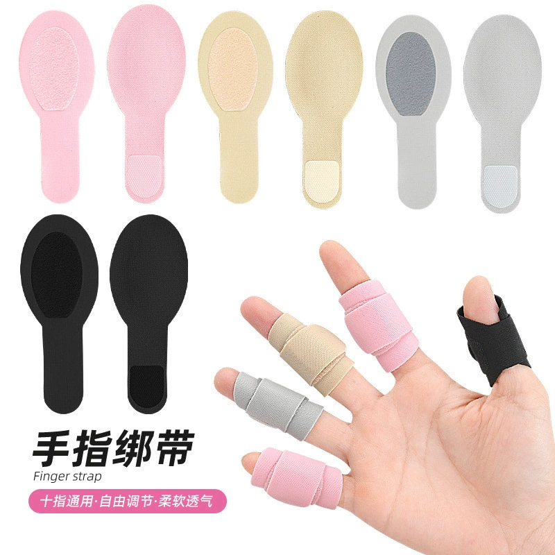 Многоразовая регулировка на липучке, удобная защита пальцев, универсальный защитный ремешок на десять пальцев.