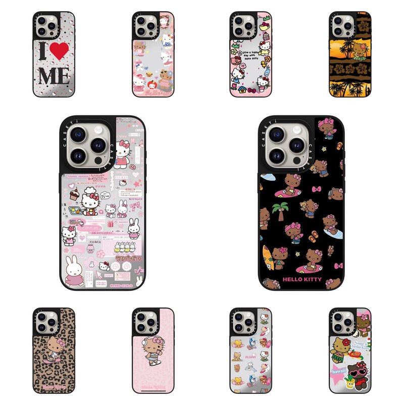 Hello Kitty phone case suitable for Apple 17 Pro Max, iPhone 18 Pro Max protective case, 15 Pro