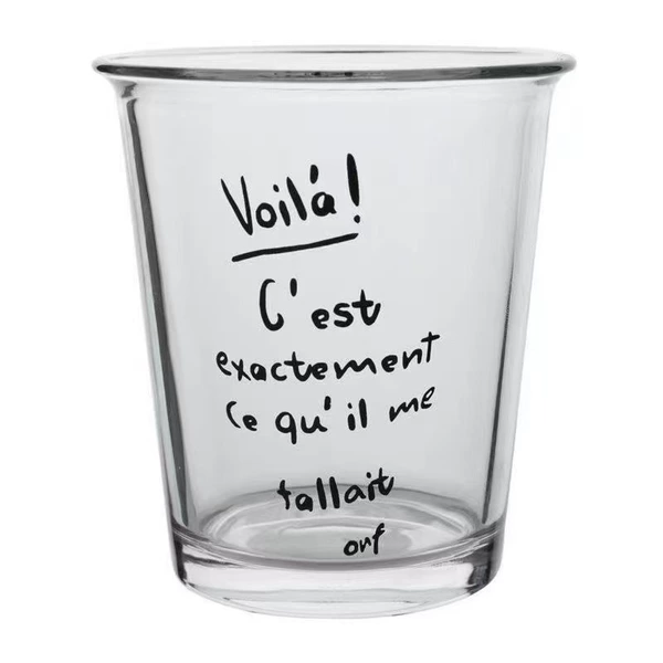 Short cup Voila black