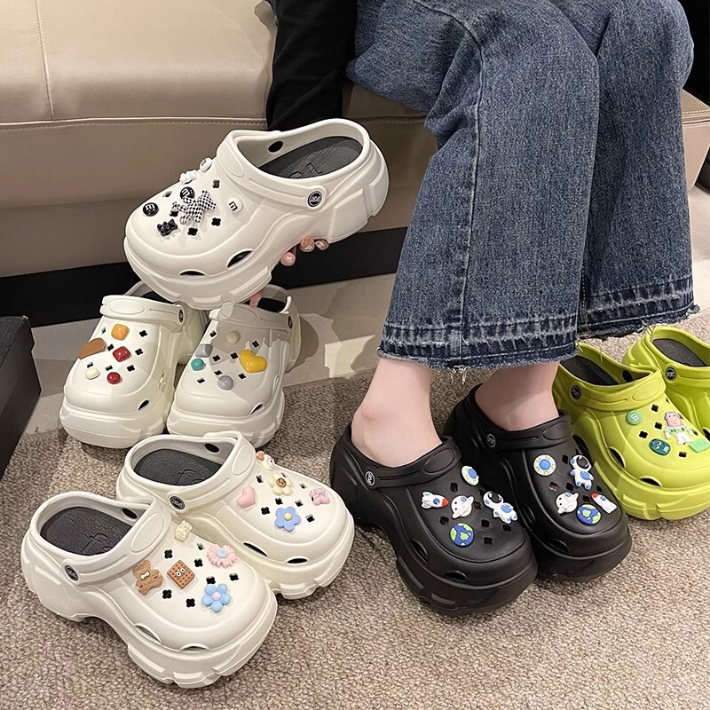 8.0 Super Thick Bottom Eva Hole Shoes Women's 2024 New Arrival Non-Slip Deodorant Summer Seaside Sandals 8.0 Super Thick Bottom Eva Hole Shoes Women's 2024 New Arrival Non-Slip Deodorant Summer Seaside Sandals