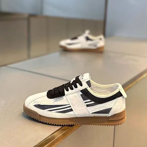Men's Spring and Summer New Breathable Casual Training Ah-Gong Shoes Korean Version Matchable High-Quality Color Paired Shoes