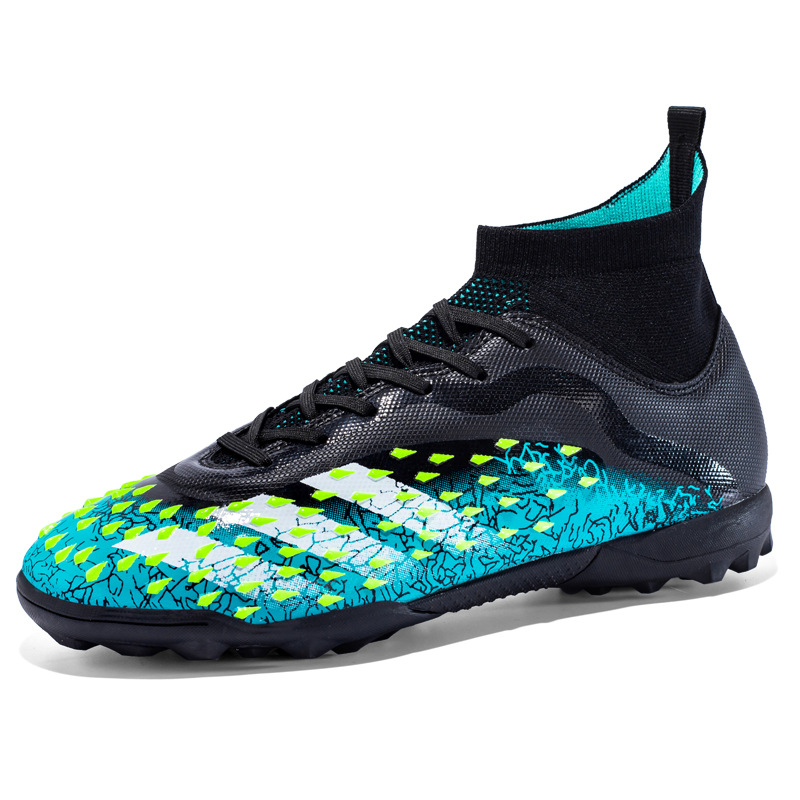 Versión mejorada de falcon cross-border FGTF zapatos transpirables de fútbol de uñas largas y cortas para hombres zapatos de entrenamiento de hierba zapatos de fútbol