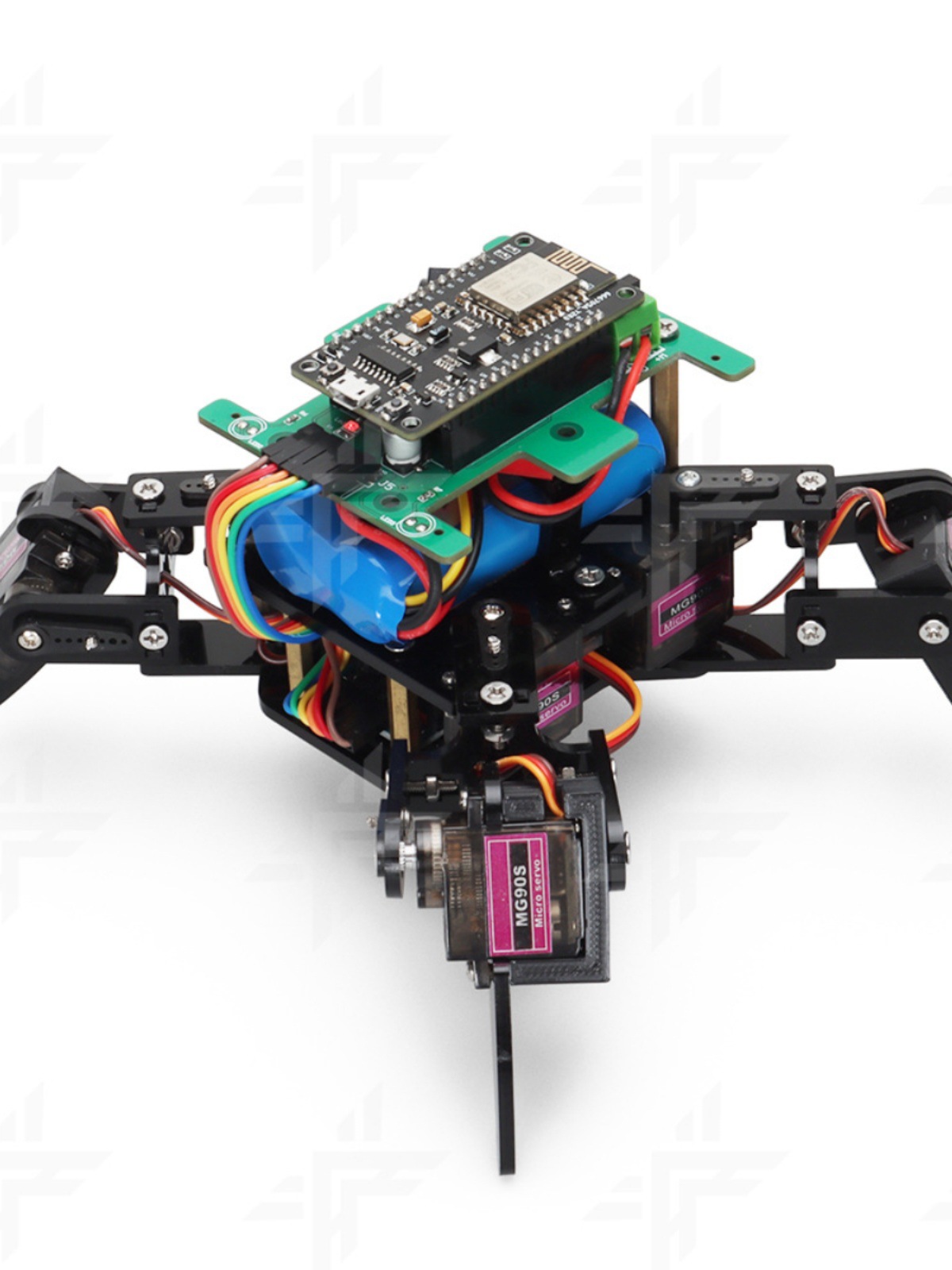 ESP-32四足机器人STEAM编程教育套件Arduino图形化编程套装