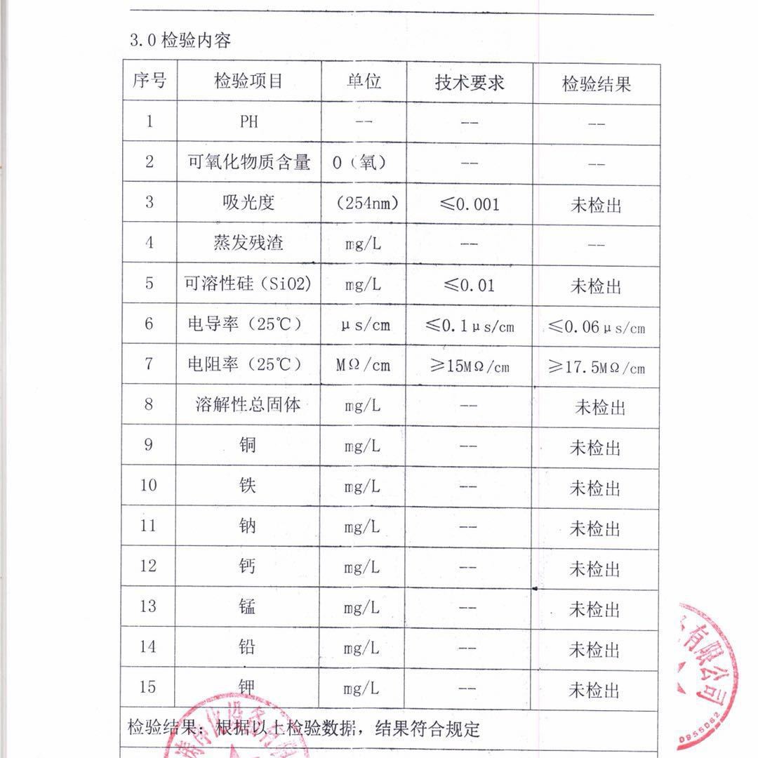 超纯水 化妆品 化工 用去离子水 实验室用高纯水 小瓶子500ml