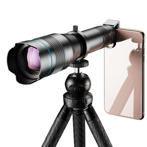 60x Phone Lens Telephoto Universal High Definition Outdoor Live Fishing Sightseeing Moon Shooting External Camera Lens