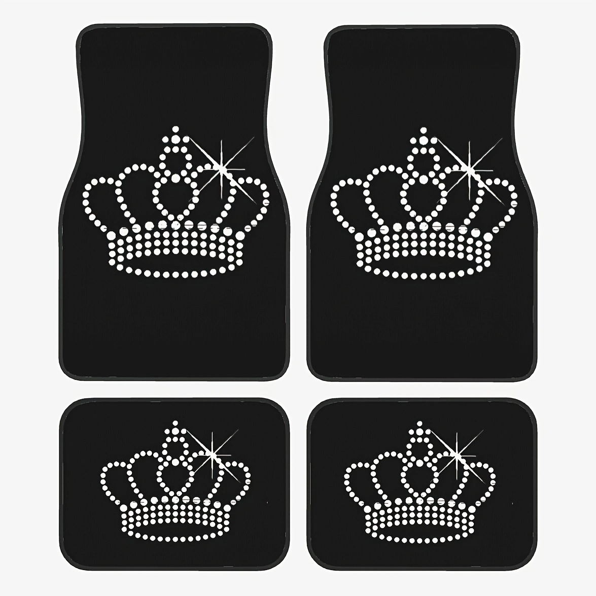 Cross-Border Retro Nordic Style Car Floor Mats Four-Piece Set, Stain-Resistant and Wear-Resistant Floor Mats, Amazon Floor Mats Wholesale