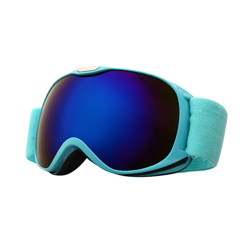 Children's ski goggles, anti-fog and wind-proof, large spherical glasses for men and women, mountaineering snow goggles
