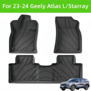 For 23-24 Geely Atlas L/Starray TPE car floor mats Trunk Mat