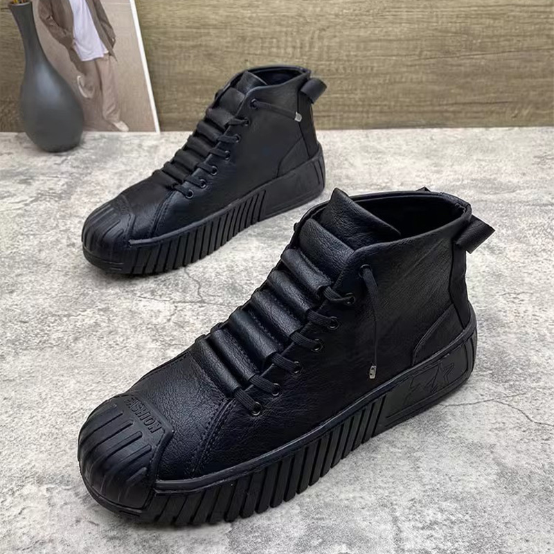 Botas Martin para hombre, estilo coreano de caña alta, zapatillas deportivas versátiles y casuales de moda, zapatos para hombre de comercio exterior transfronterizo