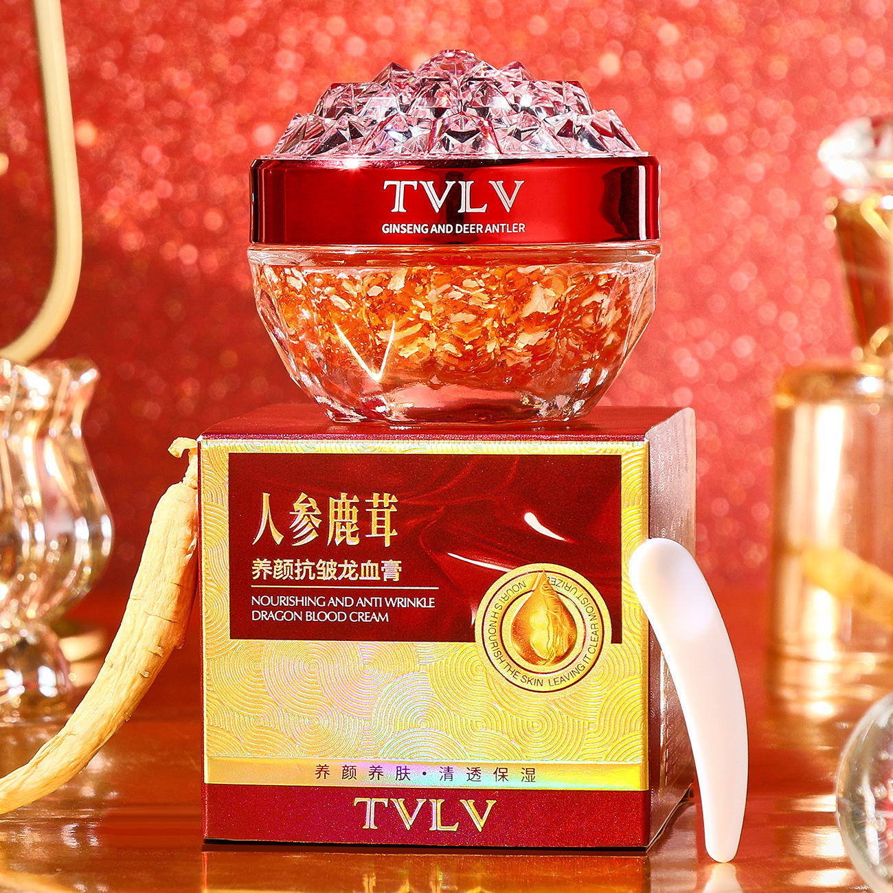 TVLV Brightening moisturizing makeup cream with ginseng