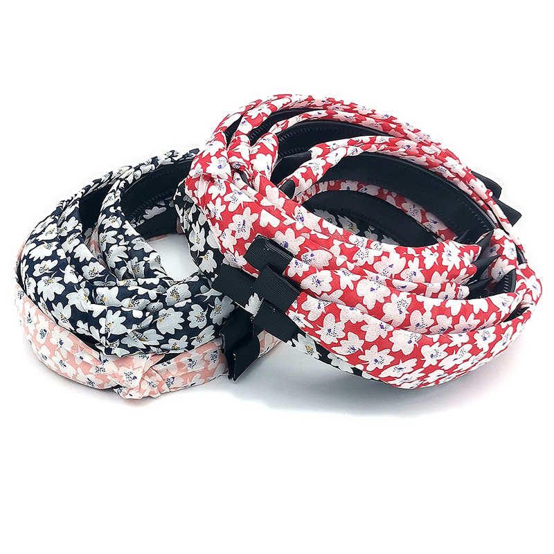 A2445 gasa arco grande cabeza hebilla estilo al azar diadema pelo neto Accesorios para el cabello dos yuanes Tienda 2 yuanes tienda