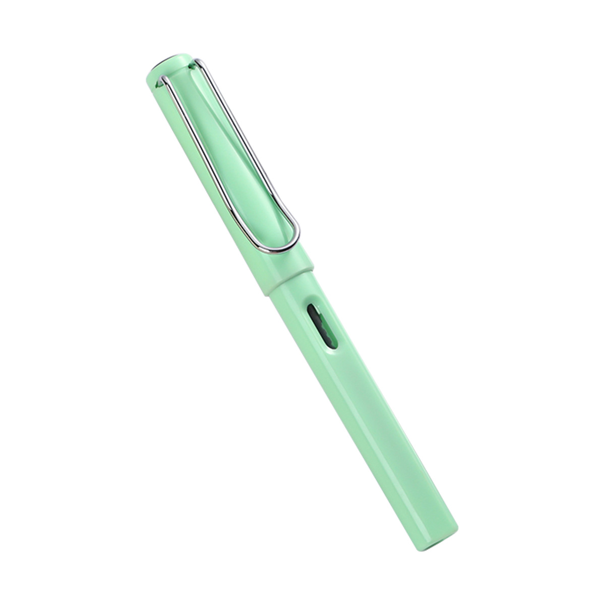 Pluma de plástico de fábrica postura positiva práctica de caligrafía en stock al por mayor profesor regalo pluma estudiante pluma letras LOGO image 10