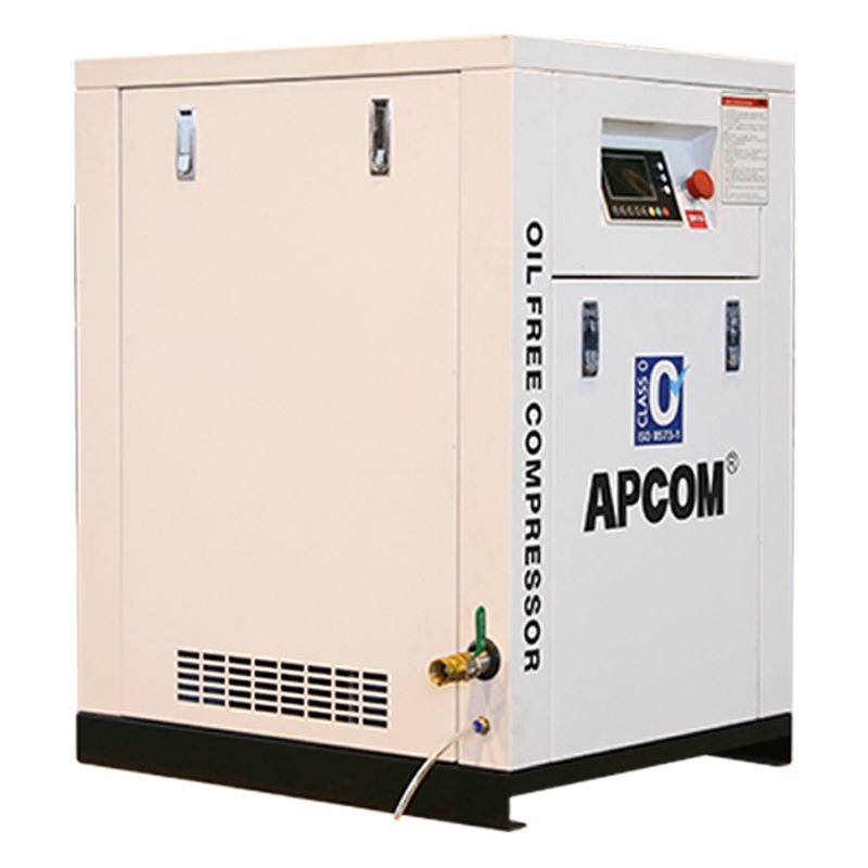 Compresor de aire scroll exento de aceite dental 5.5kw Compresor de aire scroll no silencioso 3.7kw Bomba de aire