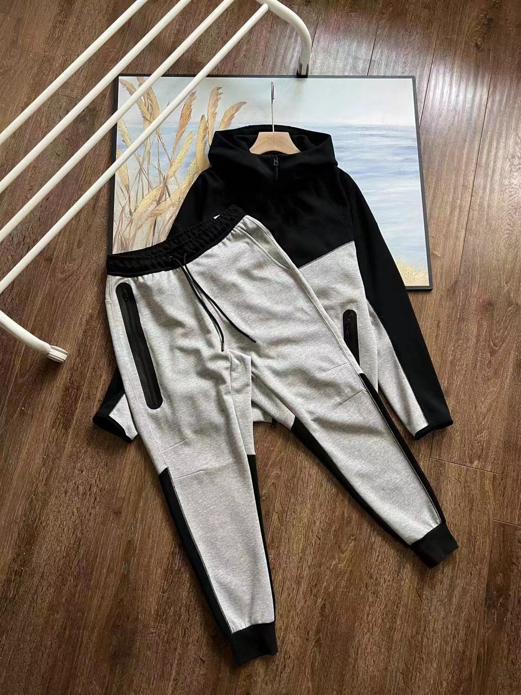 Nike Set 2-Piece Black Grey