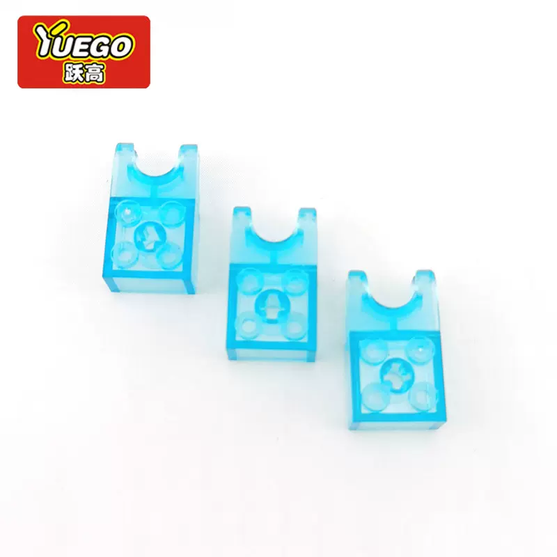 儿童积木拼装玩具兼容乐高2x2带球接头座连接砖 moc系列配件92013