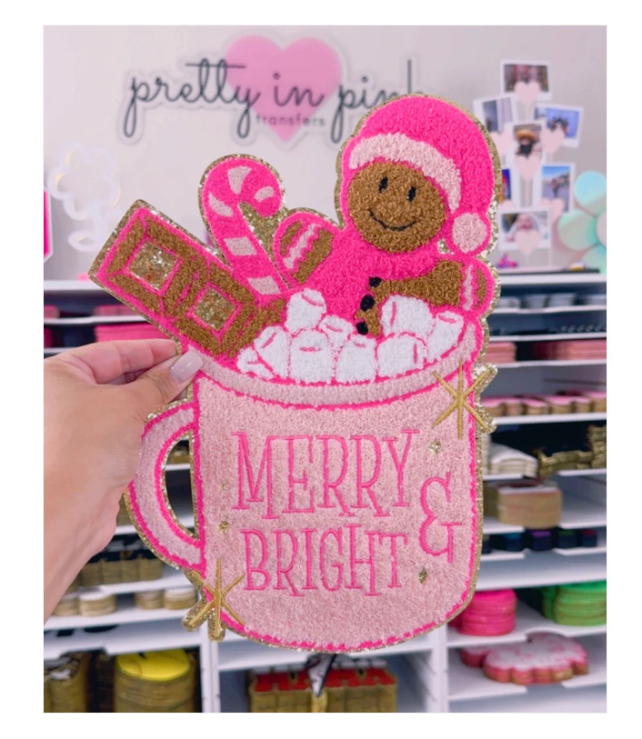 Letter, Bow Knot Pattern 1 Piece Cute Letter Bow Knot Towel Embroidery Clothing Sticker Patches