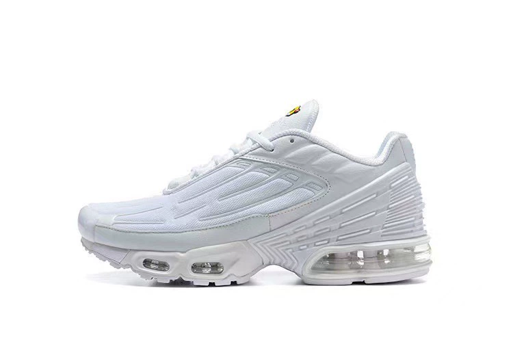 Кроссовки Putian Shoes 2102 Air Max Plus III мужские и женские, TN 3, двухцветная прострочка, воздушная амортизация для бега