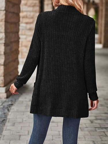 Elegant Orientation + Fashionable Loose Casual Solid Color