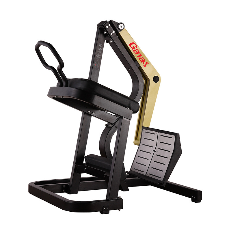 Equipo de gimnasio Bumblebee: máquina de press de pecho, polea de hombro, levantamiento de hombros en posición alta y baja, equipo de fuerza comercial completo.