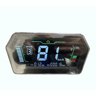DKYS nəzarətçi spidometr LCD tənzimlənən, CAN rabitə, 72V96V elektrikli skuter