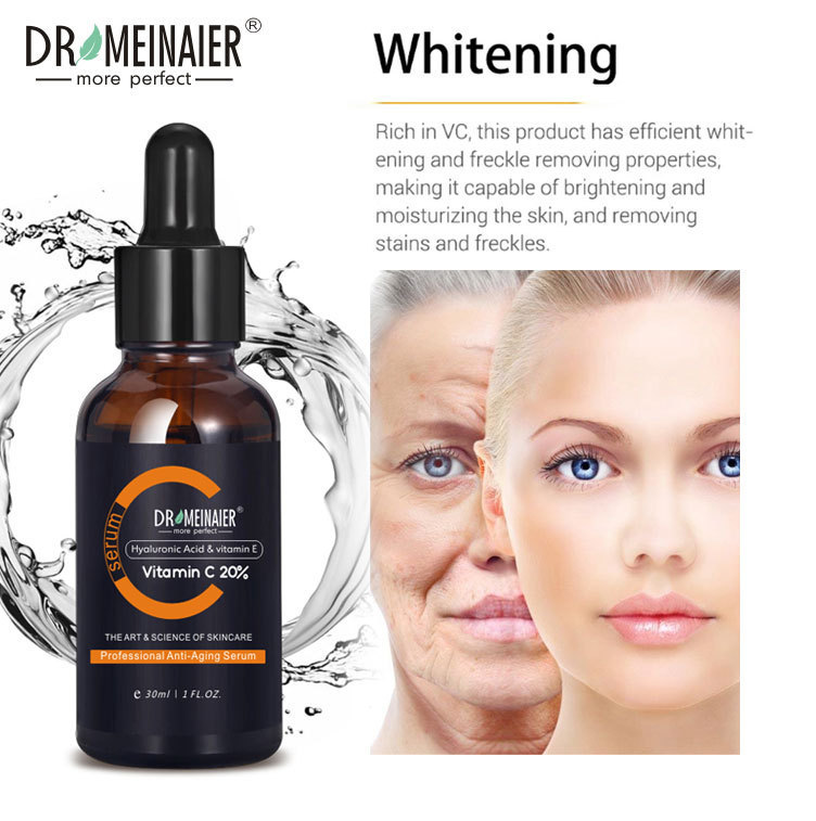 Cross-border vitamin C essence brightens, moisturizes, tightens and fades fine lines facial VC stock solution 30ml foreign trade Wholesale