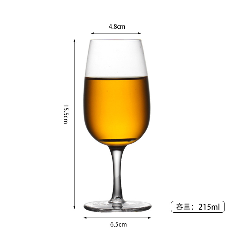 Taza de degustación de whisky, taza de licores, taza de prueba de vino, taza de vidrio de cristal, taza de olor de bebida pura ISO