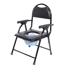 Old person's toilet chair, movable toilet seat, home use, large toilet chair, foldable stainless steel, pregnant woman's toilet chair, squatting toilet seat